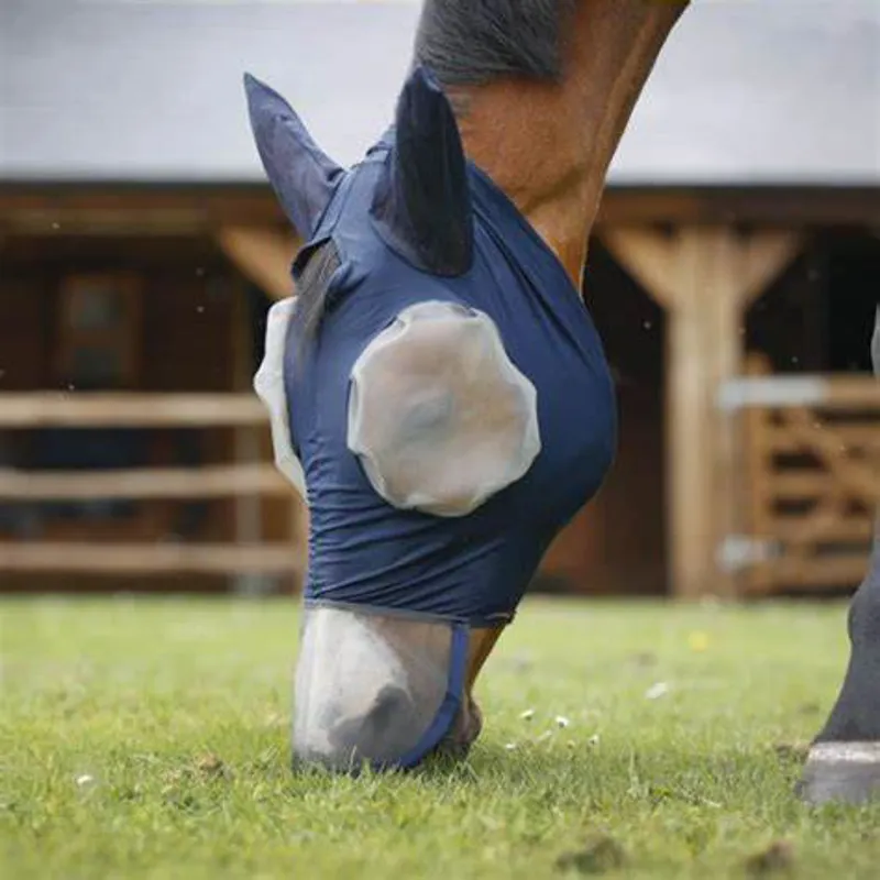 LeMieux Bug Relief Lycra Fly Hood - Full Mask -1